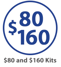 80 and 160 kits